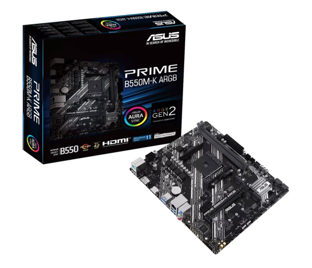 ASUS PRIME B550M-K ARGB - 1243663 - zdjęcie